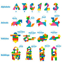 Load image into Gallery viewer, Mini Tudou 137 PCS Foam Blocks for Toddlers, Soft Stacking Building Block Toys Set for Kids, Boys and Girls
