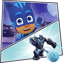 Load image into Gallery viewer, PJ Masks Robo-Catboy Preschool Toy with Lights and Sounds for Kids Ages 3 and Up, Catboy Robot Suit with Catboy Action Figure
