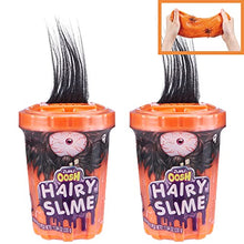 Load image into Gallery viewer, OOSH Hairy Slime 330g 2 Pack (Orange) by ZURU Gross Themed Putty Toy, Stress Relief, Party Favors with Bug Toys and Hair in Slime for Kids and Boys (2 Pack)
