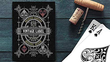 Load image into Gallery viewer, MJM Vintage Label Playing Cards (Premier Edition Black) by Craig Maidment
