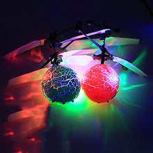 Load image into Gallery viewer, WZRYBHSD Flying Toys Crystal Ball Hand Control Helicopte Infrared Induction Flying Ball Toys Rechargeable Toy Flying Drone Indoor Outdoor Games Holiday Birthday Gifts
