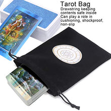 Load image into Gallery viewer, GLOGLOW Tarot Bag, Thick Velvet Tarot Storage Bag Pouch Dice Bag Jewelry Pouch Playing Cards Coins Drawstring Bag(6)
