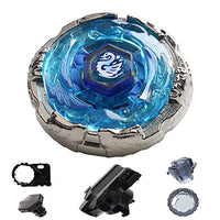 Gyro Metal Precision Gyroscope Anti-Gravity Spinner Top Toy for Kids and Adults with Launchers-BB124