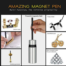 Load image into Gallery viewer, asuku Decompression Magnetic Pen, Magnets DIY Toys,Fidget Toys, Magnetic Sculpture Building Blocks, Desktop Sculpture Toys, Intelligence Learning and Stress Relief Gift for Family or Friends.

