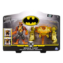 Load image into Gallery viewer, DC Comics Batman 4-inch Bronze Tiger Mega Gear Deluxe Action Figure with Transforming Armor
