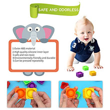 Load image into Gallery viewer, Pngy 25PCS Bubble Fidget Pop it Blocks Toy,Pop Fidget Sensory Toys Dimple Fidget for Kids Adults Autistic Children ADHD Toddler Educational Building Block Toys
