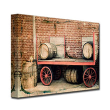 Load image into Gallery viewer, Ready2HangArt &#39;Wagon Wheel&#39; Canvas Art Print 20 in. H x 30 in. W
