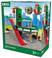 BRIO World - 33204 Parking Garage | Railway Accessory with Toy Cars for Kids Age 3 and Up