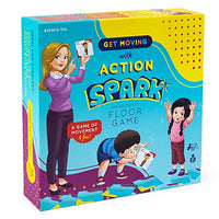 Action Kids Floor Game, Memory Matching Card Game, Toddler Movement Card Games, Interactive Game for Kids, Seek and Find Action Verb Cards Educational Toys
