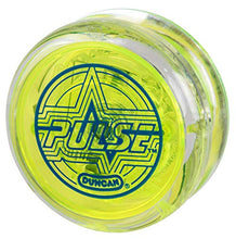 Load image into Gallery viewer, Duncan Pulse Yo-Yo for Beginners, LED Light-Up Technology, Plastic Body, Ball-Bearing Axle, Friction Sticker Technology
