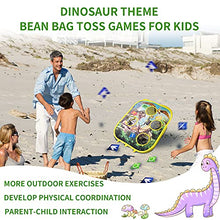 Load image into Gallery viewer, TEEMEE Bean Bag Toss Game, Beach Kids Toys with 8 Bean Bags &amp; 10 Sticky Balls, Cornhole &amp; Dart Board 3 in 1 Toys for 3, 4, 5 Year Old Boys &amp; Girls, Outdoor Games for Family Party
