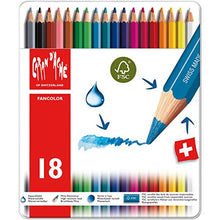 Load image into Gallery viewer, Caran d&#39;Ache Fancolor Color Pencils, 18 Colors
