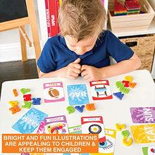 Load image into Gallery viewer, 120 Flash Cards for Toddlers 2-4 Years, ABC Alphabet Letters, Colors &amp; Shapes, 1-100 Math Numbers, First Sight Words for Vocabulary, Prek Preschool Learning, Kindergarten Kids, Boys &amp; Girls 5 yrs Old
