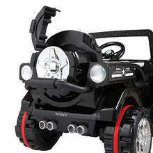 Load image into Gallery viewer, TOBBI 12V Powerful Kids Ride-On SUV for Boys and Girls with High Performance, Safety Design, and Trunk, Outdoor Driving, Smooth, Black
