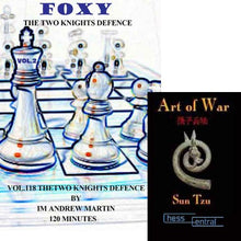 Load image into Gallery viewer, Foxy Chess Openings, Vol. 118: The Two Knights Defense DVD

