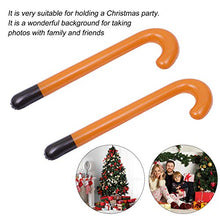 Load image into Gallery viewer, BESPORTBLE 12pcs Inflatable Christmas Candy Cane Toy Cute Large Balloons Blow Up Ornaments for Xmas Party Decoration Favors
