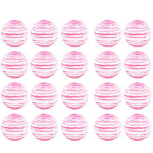 Load image into Gallery viewer, Soft Ball, EVA Lightweight Soft Colorful Ball, 20PCS for Indoor Swing Practice(Pink/white ink ball 42mm-1 grain)
