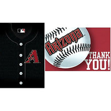 Load image into Gallery viewer, &quot;Arizona Diamondbacks Collection&quot; Party Invitation &amp; Thank You Card Set, 16 Ct.
