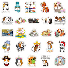 Load image into Gallery viewer, Cavy Stickers GuineaPig Stickers for Car Laptop PVC Backpack Water Bottle Pad Bicycle Waterproof Decal Sticker Kids Toy /Cavy
