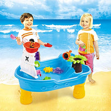 Load image into Gallery viewer, Decsix Sand Water Tables for Outdoor Kids Water Play Table with 20-Pc Accessory Set Toys for Toddlers Age 2-4 - Large Pirate Ship
