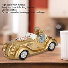 Load image into Gallery viewer, Piggy Banks Old Couple Resin Grandma and Grandpa Car Model Saving Pot Gifts Birthday Present Home Decoration for Girls Boys Kids Resin Coin Bank
