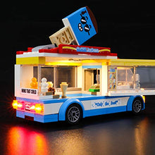 Load image into Gallery viewer, BRIKSMAX Led Lighting Kit for Ice-Cream Truck - Compatible with Lego 60253 Building Blocks Model- Not Include The Lego Set
