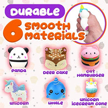 Load image into Gallery viewer, Insnug Sensory Toys Squishy Toy Food - Stress Relief Squishies for Girl Kids Age 4 6 8 10 Kawaii Jumbo DIY Slow Rising Squeeze Autism Toys Unicorn Gift Ice cream Cake Milk Shake Donut Painting Art Set
