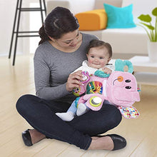 Load image into Gallery viewer, Playskool Fold &#39;n Go Elephant Stuffed Animal Tummy Time Toy for Babies 3 Months and Up, Pink (Amazon Exclusive)
