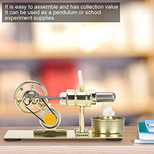 Load image into Gallery viewer, Stirling Engine Kit, Stirling Engine Motor Model, Educational Toy, Stainless Steel Science for Children Toddler

