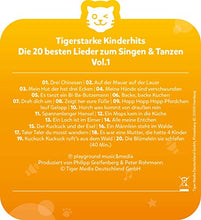 Load image into Gallery viewer, Tigerbox 4168 tigercard-Die 20 besten Lieder zum Singen &amp; Tanzen
