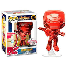 Load image into Gallery viewer, Funko Pop Movies: Avengers Infinity War - Red Chrome Iron Man Collectible Figure, Multicolor
