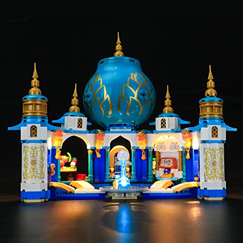 BRIKSMAX Led Lighting Kit for Raya and The Heart Palace - Compatible with Lego 43181 Building Blocks Model- Not Include The Lego Set