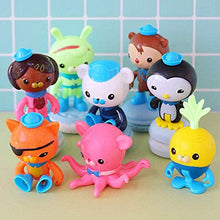 Load image into Gallery viewer, Souked Octonauts Cake Decoration Octo-Crew Cake Topper Figures Birthday Baking Decoration Cartoon Doll Dessert Ornaments
