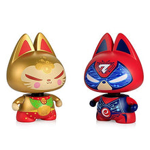 Load image into Gallery viewer, MINGYUE Car Ornaments Shaking Head Lucky Cat Toys Auto Dashboard Decoration Automobile Seat Interior Decor Home Furnishing Bobbleheads (Color : Z4)
