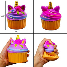 Load image into Gallery viewer, Korilave 6Pcs Squishies Toys Jumbo Slow Rising Squishy Pack Cupcake,Unicorn Cake,Donut,Cat for Kids Gift Stocking Stuffer,Party Favors,Classroom Prize Treasure Box
