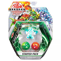 Bakugan Geogan Rising Starter Pack with Character Cards - Demorc Ultra and Two More