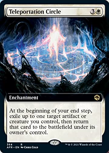 Magic: the Gathering - Teleportation Circle (364) - Extended Art - Foil - Adventures in The Forgotten Realms