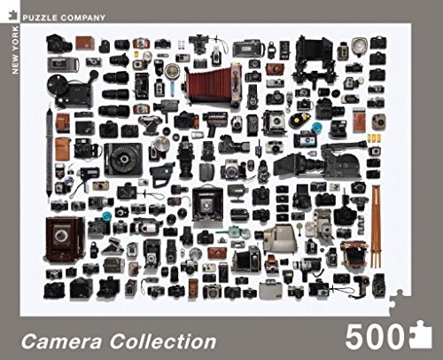 New York Puzzle Company - Jim Golden Camera Collection - 500 Piece Jigsaw Puzzle