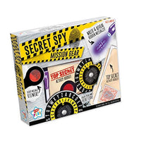 The Home Fusion Company Secret Spy Mission Gear Fun Gift Decoder Wheel Activity Booklet