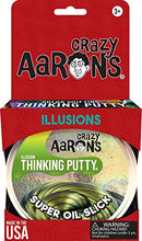Load image into Gallery viewer, Crazy Aaron&#39;s Putty World Super Illusions, Super Oil Slick Putty, 3.2 OZ

