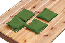 Load image into Gallery viewer, Green Bean Bags (Set of 4)
