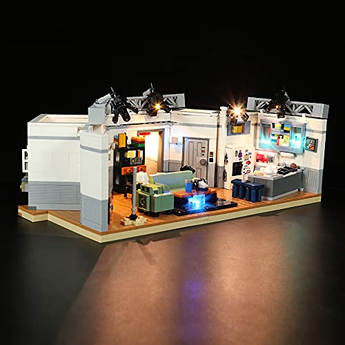 ANGFJ Light Set for Seinfeld Building Blocks Model - Led Light kit Compatible with Lego 21328 (NOT Included The Model)