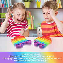 Load image into Gallery viewer, Cingfanlu pop Fidget Push Toy, 2 Pack Autism Special Needs Stress Reliever Silicone Stress Reliever Toy ,Squeeze Sensory Toy for Nxiety Stress Reliever,Good for Restore Emotions
