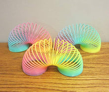 Load image into Gallery viewer, 3 New Magic Glow in The Dark Coil Springs Multi Colored 3&quot; Plastic Coil Spring
