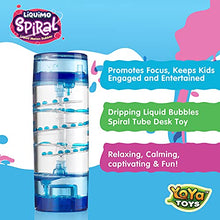 Load image into Gallery viewer, YoYa Toys Liquimo Spiral Liquid Motion Bubbler Timer for Kids - Bubble Drop Hourglass - Fidget Sensory Toys for Autistic Children Activity - Office Desk Top Accessories, Holiday Stocking Stuffers

