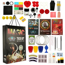 Load image into Gallery viewer, NUOBESTY Kids Magician Kit Amazing Tricks for Children Kids Set Including Mystical Cards Theatre More Easter Party Favors 28pcs
