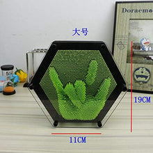 Load image into Gallery viewer, N/B Hexagonal Decorative Ornaments, 3D Clone Hand Model, Children&#39;s Needle Painting Toys, Handprint Crafts
