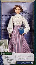Load image into Gallery viewer, Barbie Inspiring Women Helen Keller Doll (12-inch) Wearing Blouse and Skirt, with Doll Stand &amp; Certificate of Authenticity, Gift for Kids &amp; Collectors , Pink

