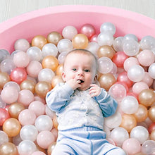 Load image into Gallery viewer, Ball Pit Balls Play Balls - 100 Pieces Baby Soft Plastic Balls BPA&amp;Phthalate Free Non-Toxic Crush Proof Play Balls for 1 2 3Years Old Toddlers Baby Kids Birthday Pool Tent Party
