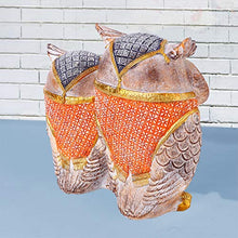 Load image into Gallery viewer, TOYANDONA Owl Figurine Staute Garden Ornament Bird Figures Car Dashboard Decoration Resin Desktop Ornament for Home Table Decoration
